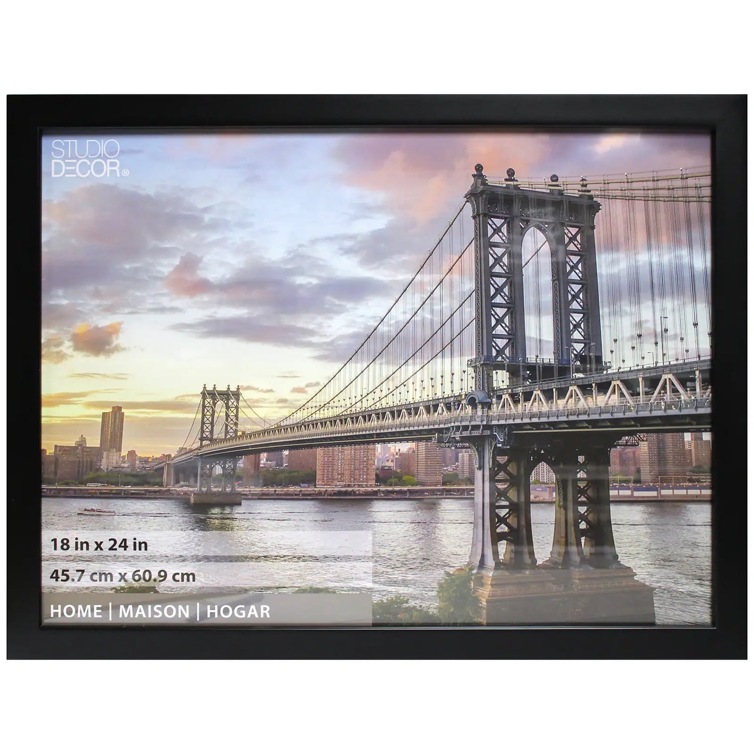Art Flat Black Frame