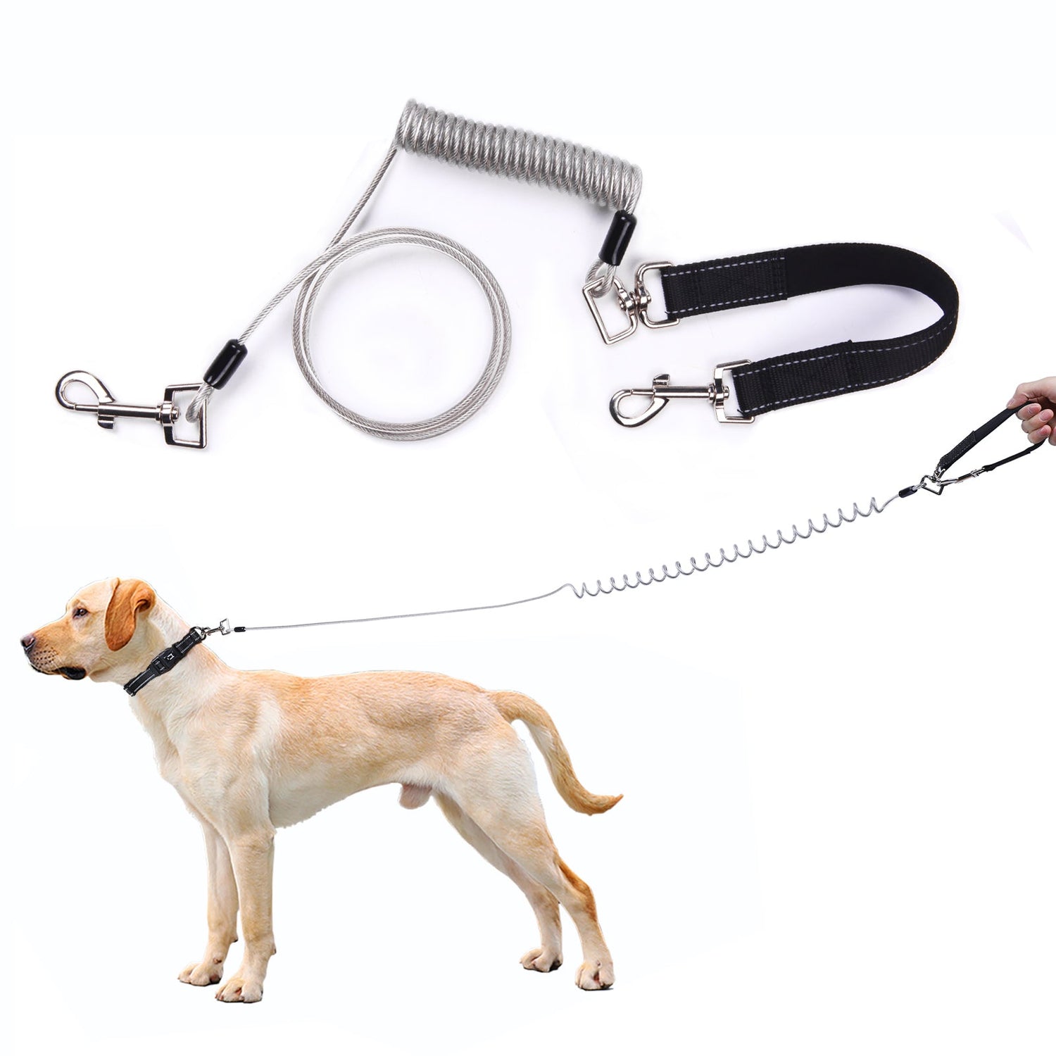 Elastic Dog Cable Leash