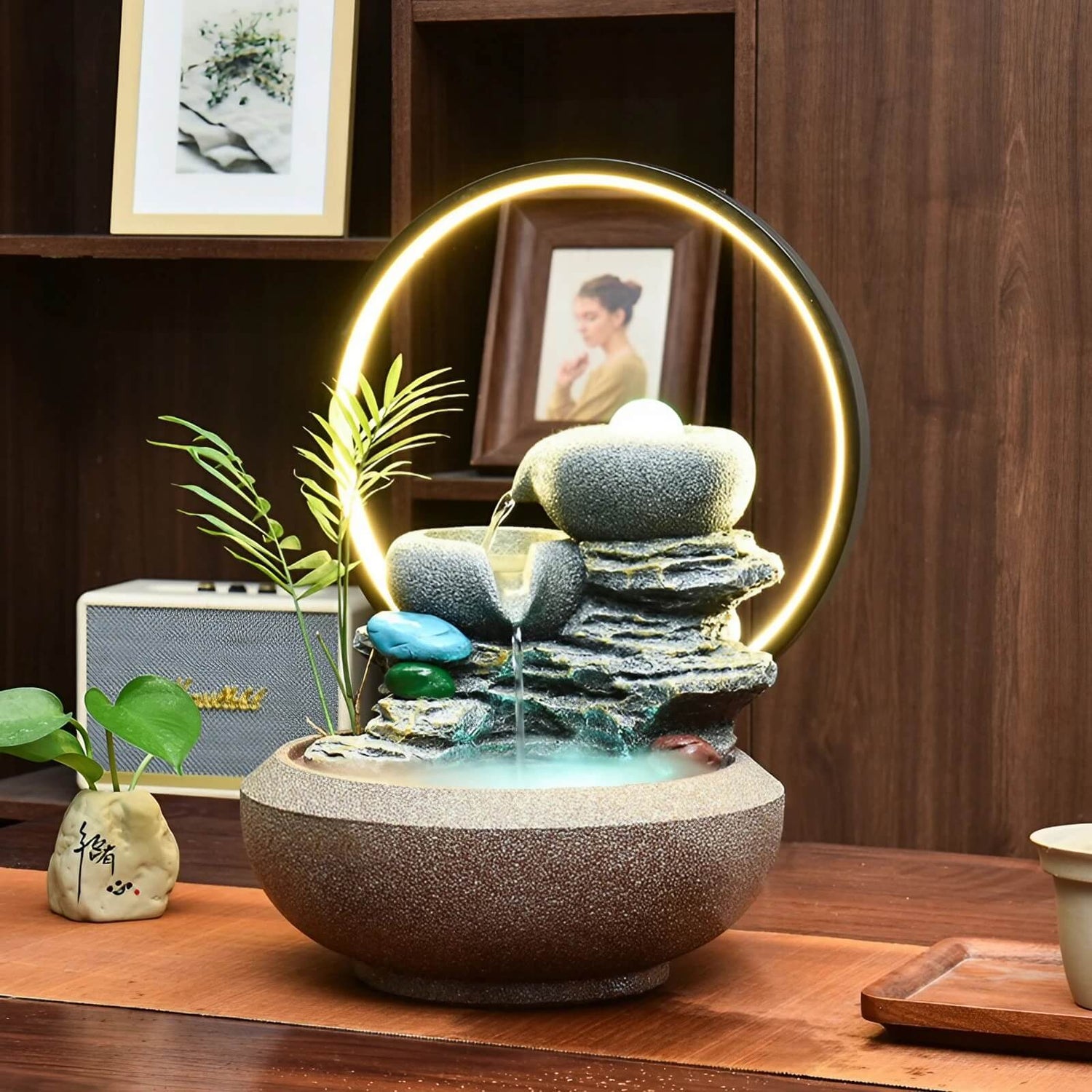 Tabletop water fountian