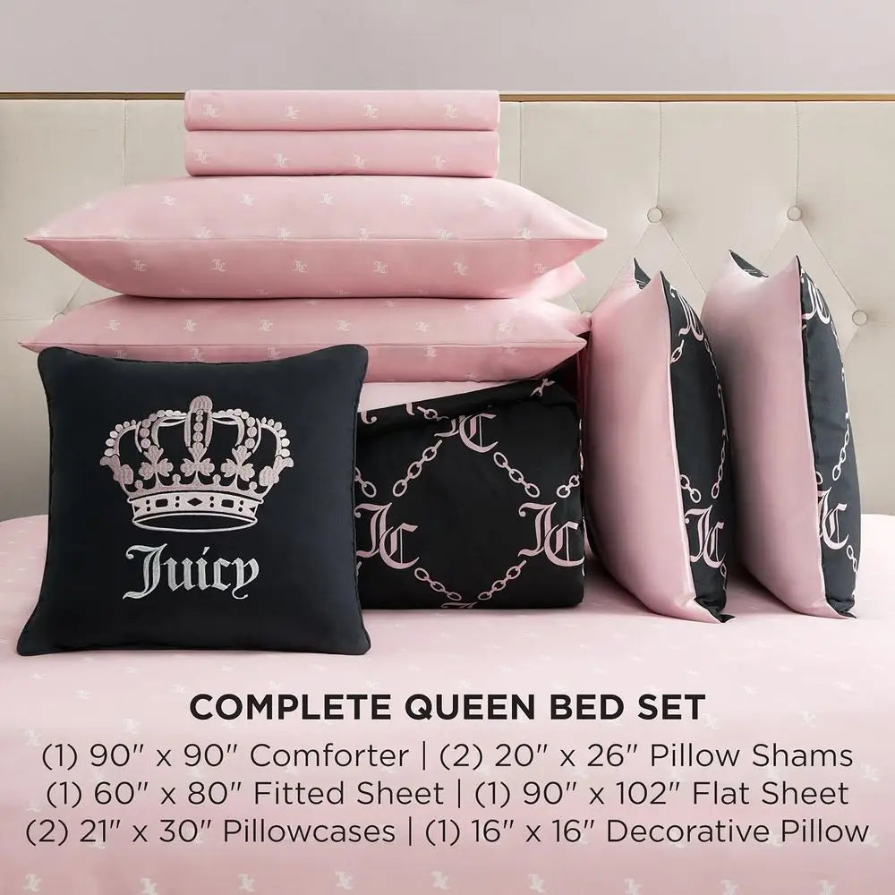 Queen Size 8-Piece Comforter Set - Premium Bedding Collection